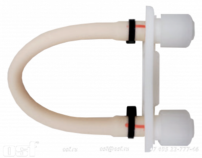 Запасной шланг (PVDF, набор) для дозирующего насоса, с креплением